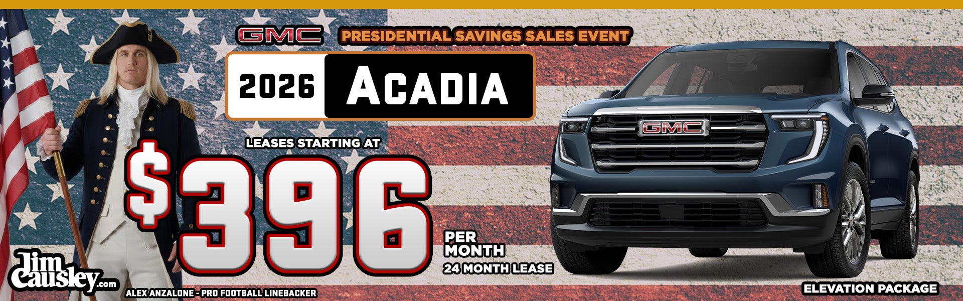 2026 GMC ACADIA ELEVATION