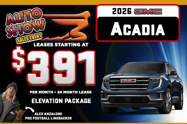 2026 GMC ACADIA ELEVATION