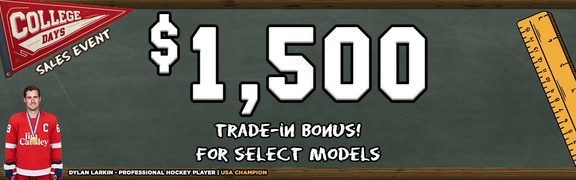 GET a $1,500 TRADE-IN BONUS!